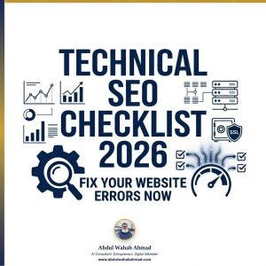 Clean up your site speed, crawl errors, schema markup, and Core Web Vitals. Follow our definitive 2026 technical checklist to maximize your organic rankings.