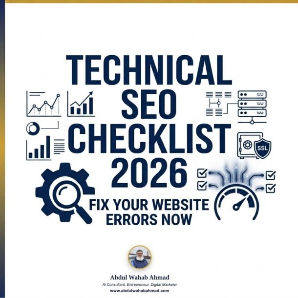 Clean up your site speed, crawl errors, schema markup, and Core Web Vitals. Follow our definitive 2026 technical checklist to maximize your organic rankings.