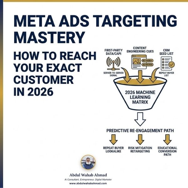Master Meta's modern machine learning algorithms. Learn how to build custom audiences, deploy retargeting sequences, and safely test ad budgets in 2026.